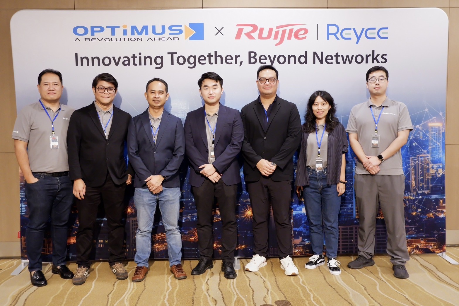 Optimus ผนึก Ruijie Networks เปิดตัวความร่วมมือ “Stronger Together ...